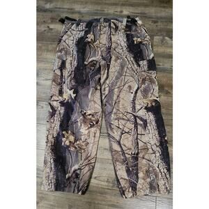 Vtg Woolrich Pants Mens L Camo Hunting Saddle Cloth Outdoors Advantage Mens 2128